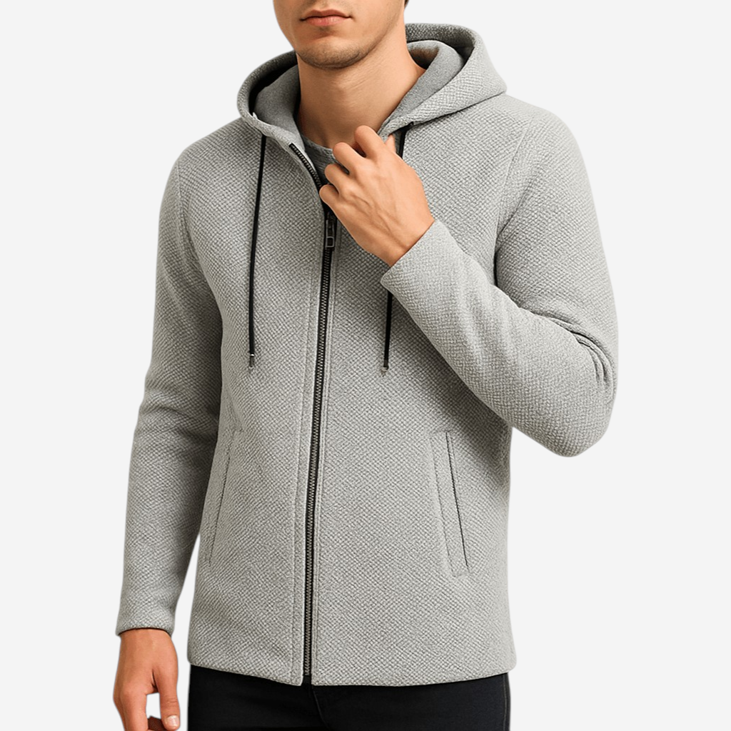 Soft Fleece Hooded Sweater Cardigan