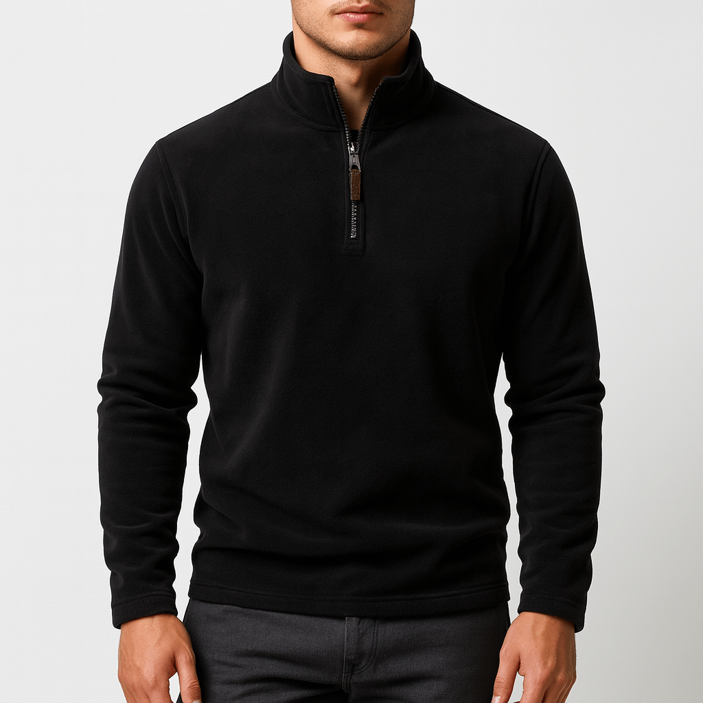 Cozy Quarter Zip Sweater - OutfitLondon