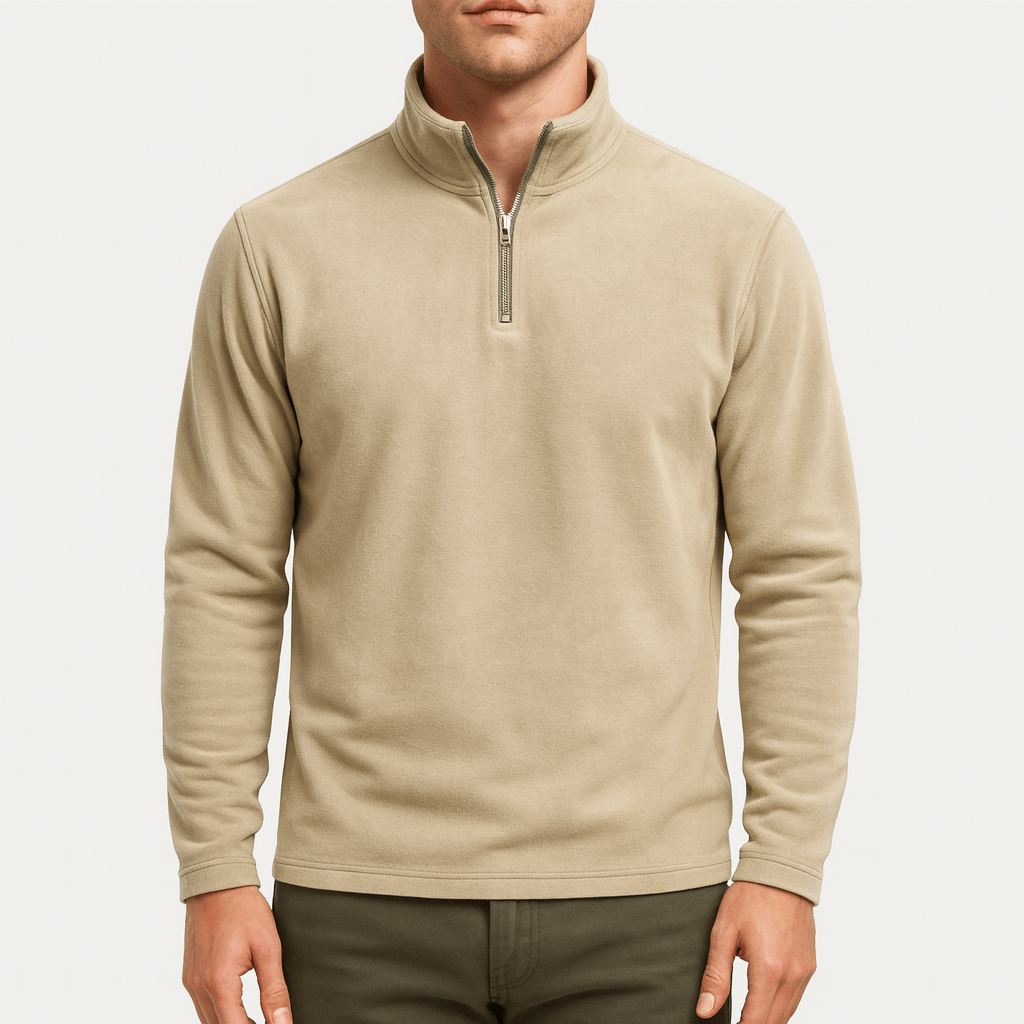 Cozy Quarter Zip Sweater