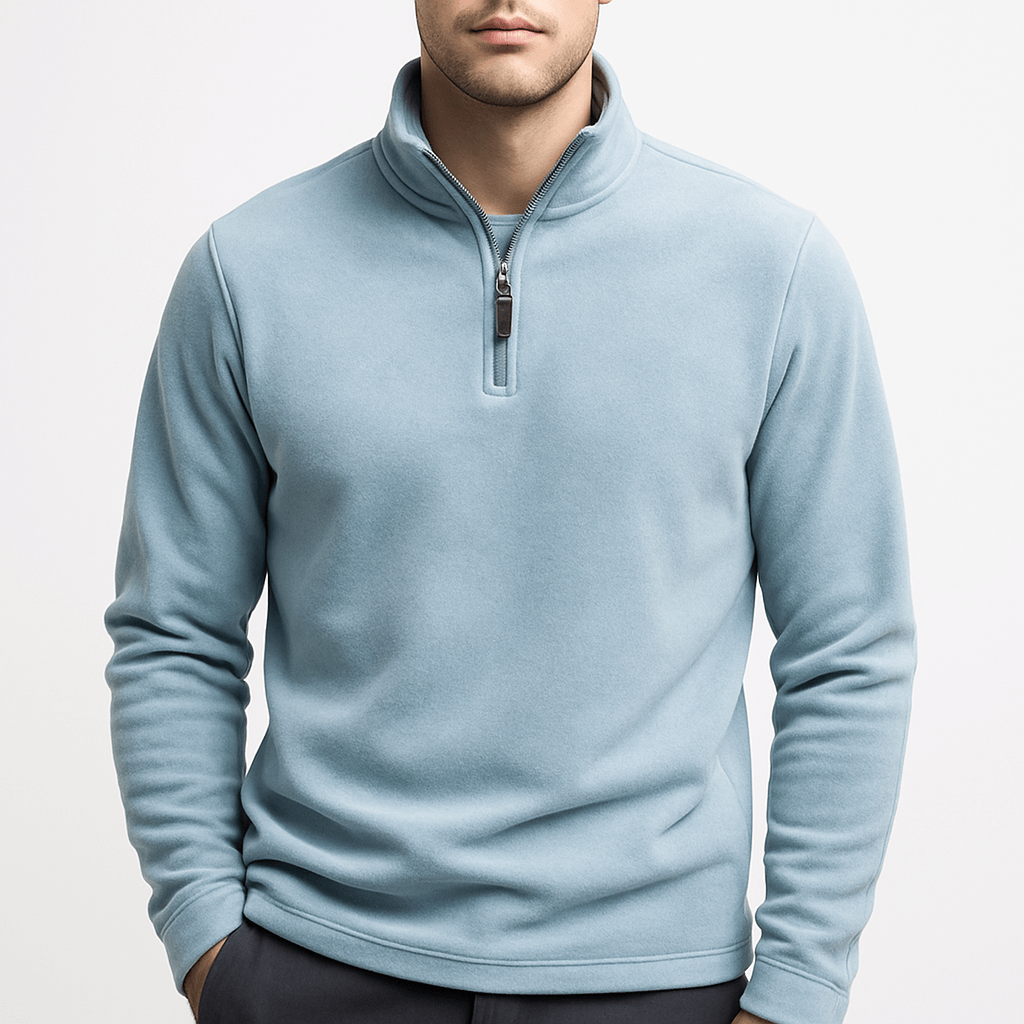 Cozy Quarter Zip Sweater