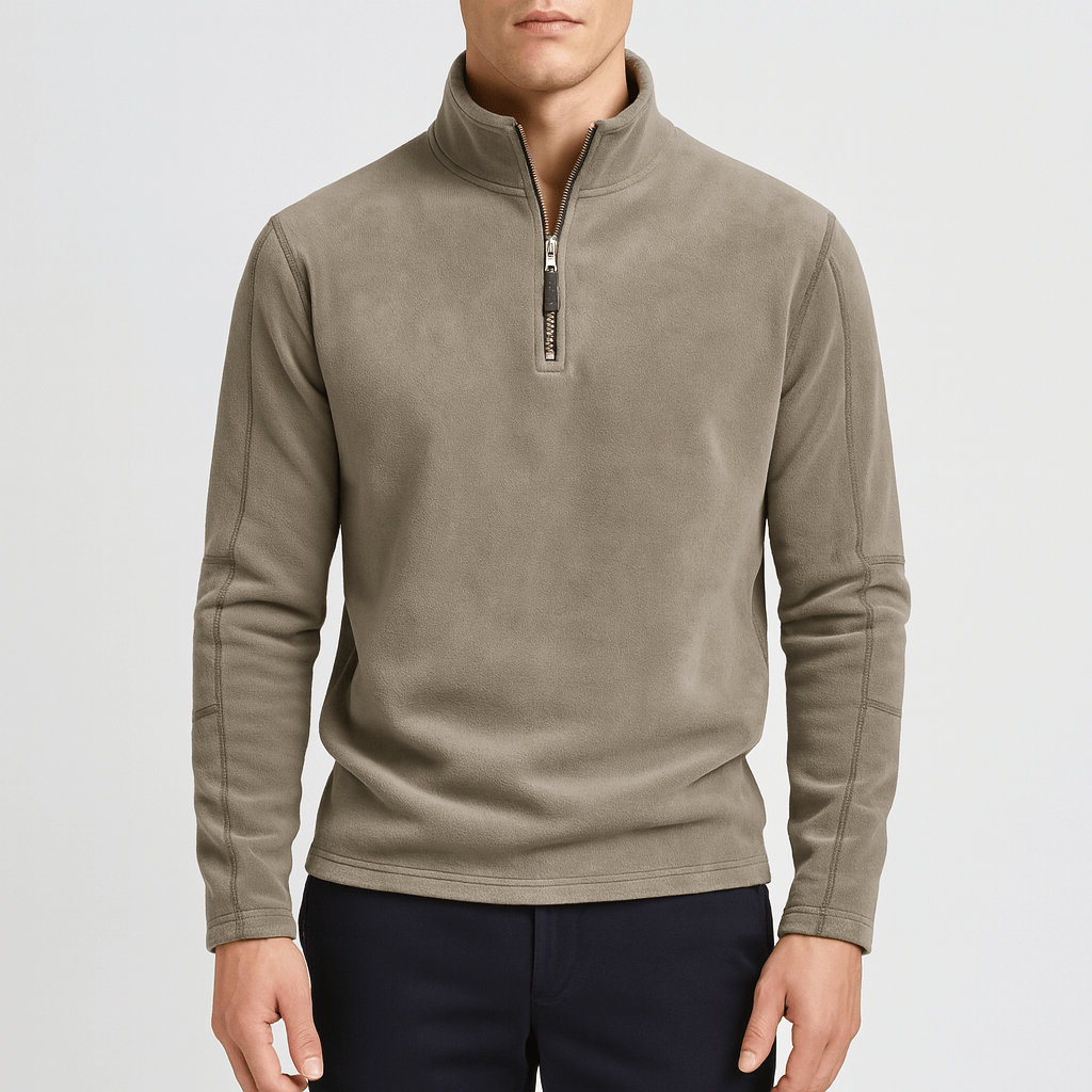 Cozy Quarter Zip Sweater