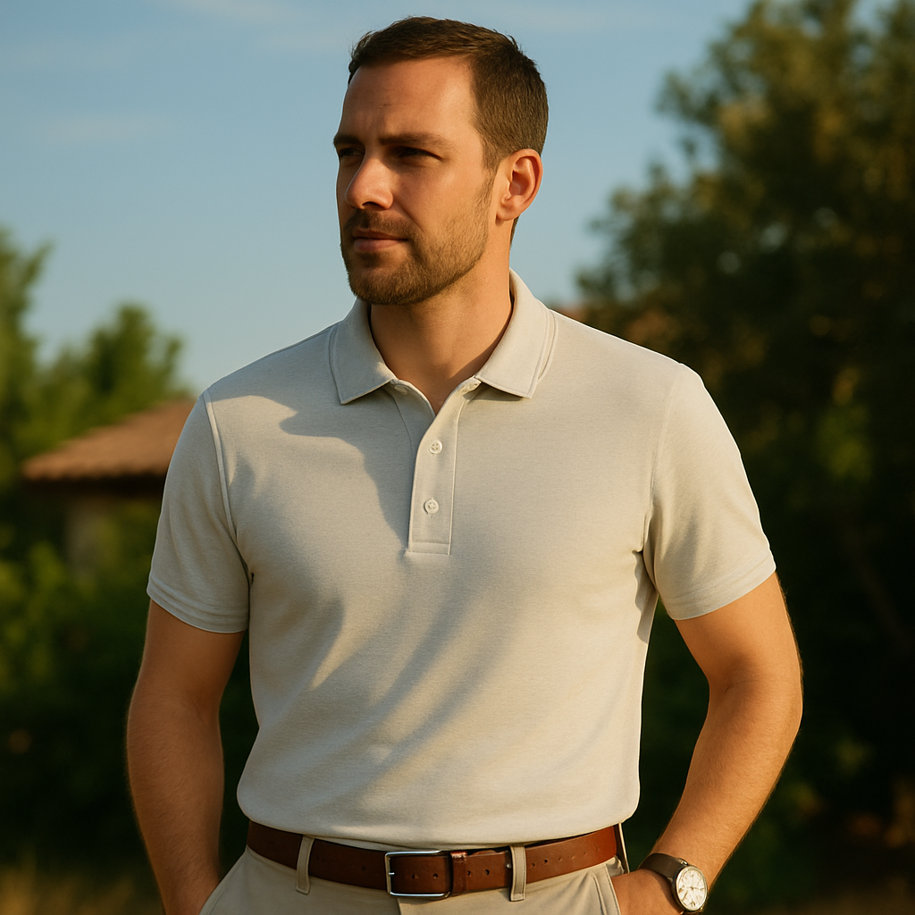 Classic Summer Mens Polo Shirt