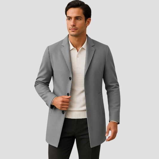 Classic Luxury Spring Coat - OutfitLondon