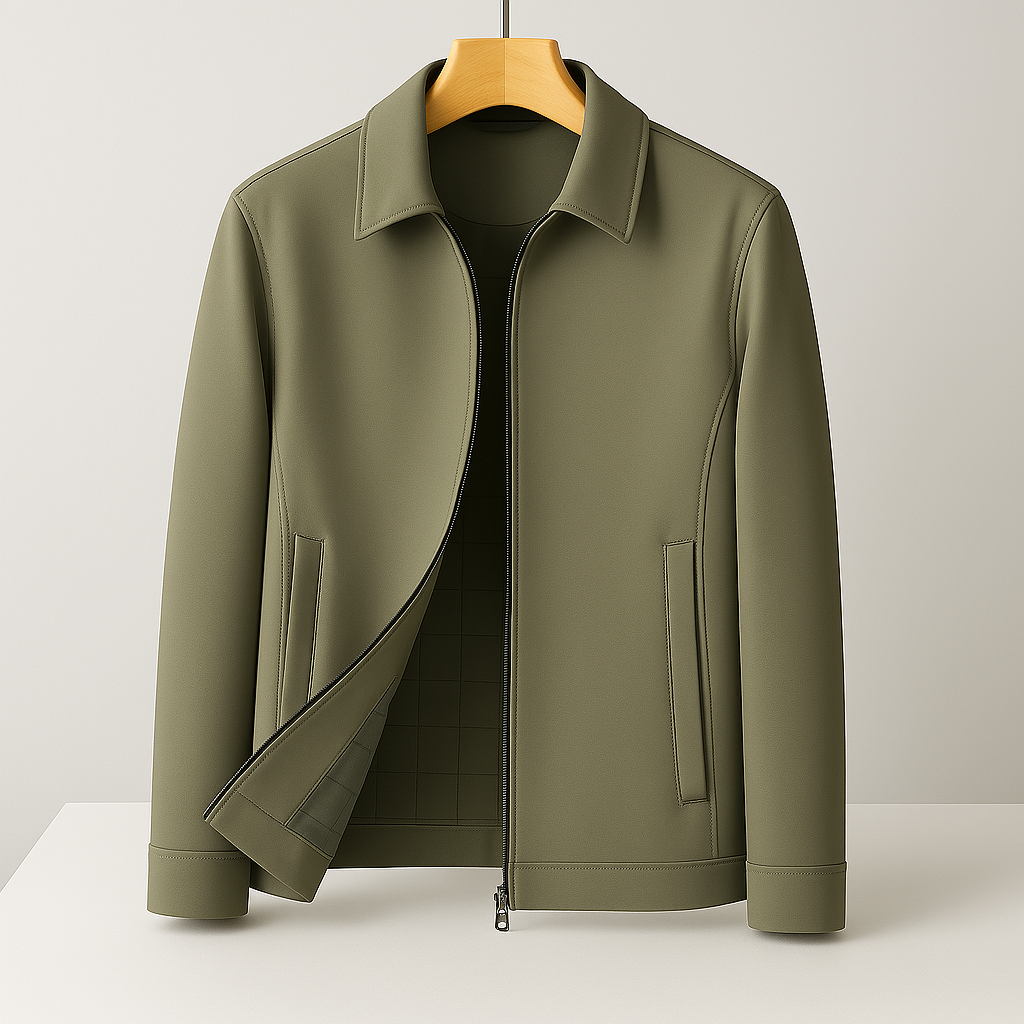 Classic Men's Leather Jacket