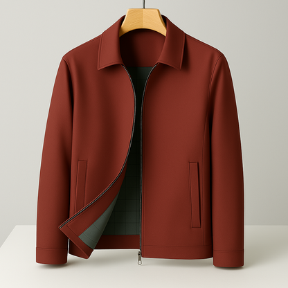 Classic Men's Leather Jacket - OutfitLondon