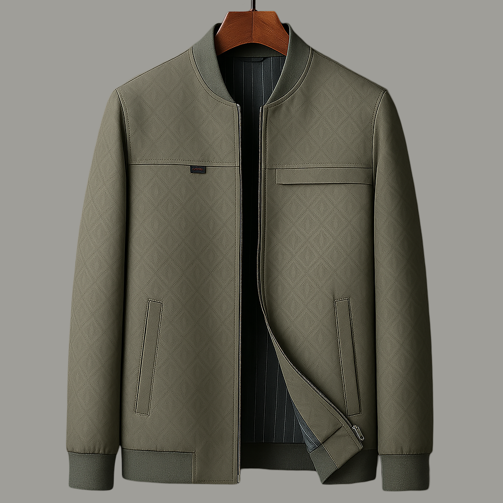 Classic Leather Parka Coat