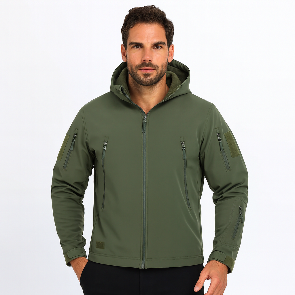 Waterproof Men's Outdoor Hooded Coat - OutfitLondon