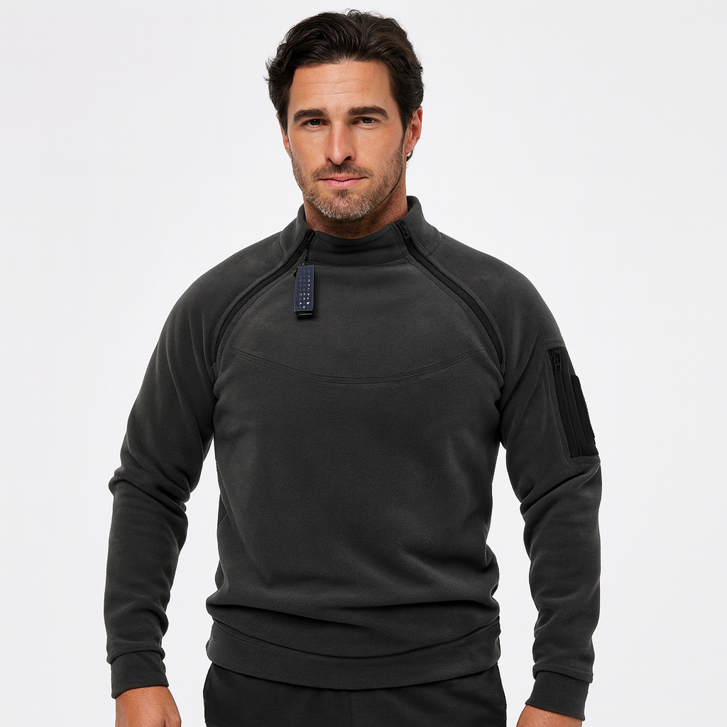 Men's Thermal Fleece Sweatshirt Pullover - OutfitLondon