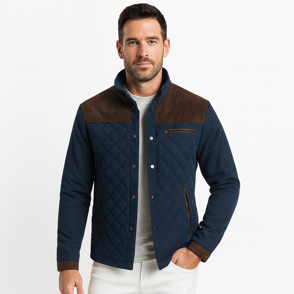 Warm Padded Mens Winter Coat - OutfitLondon