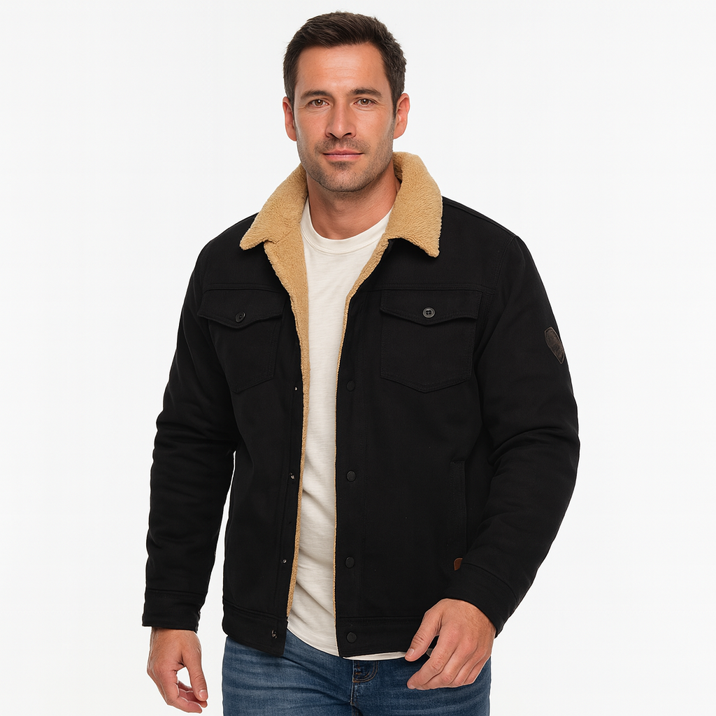 Insulated Men's Padded Jacket - OutfitLondon