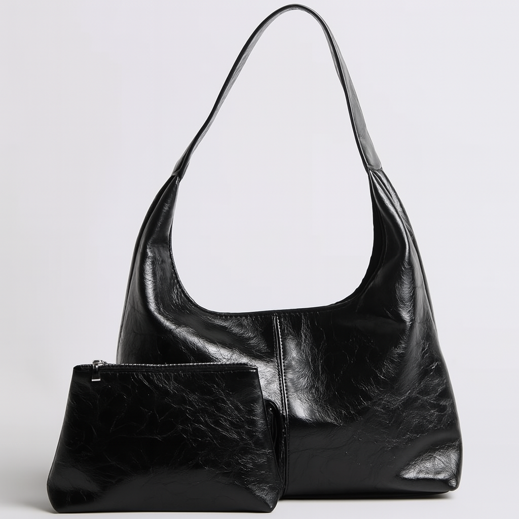 Stylish Vegan Leather Tote Bag - OutfitLondon