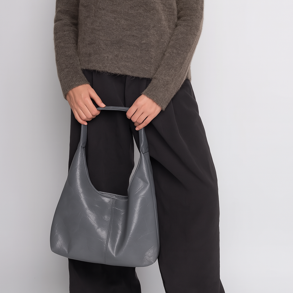 Stylish Vegan Leather Tote Bag