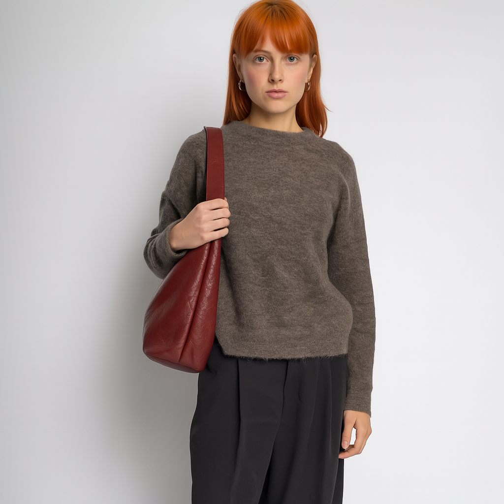 Stylish Vegan Leather Tote Bag