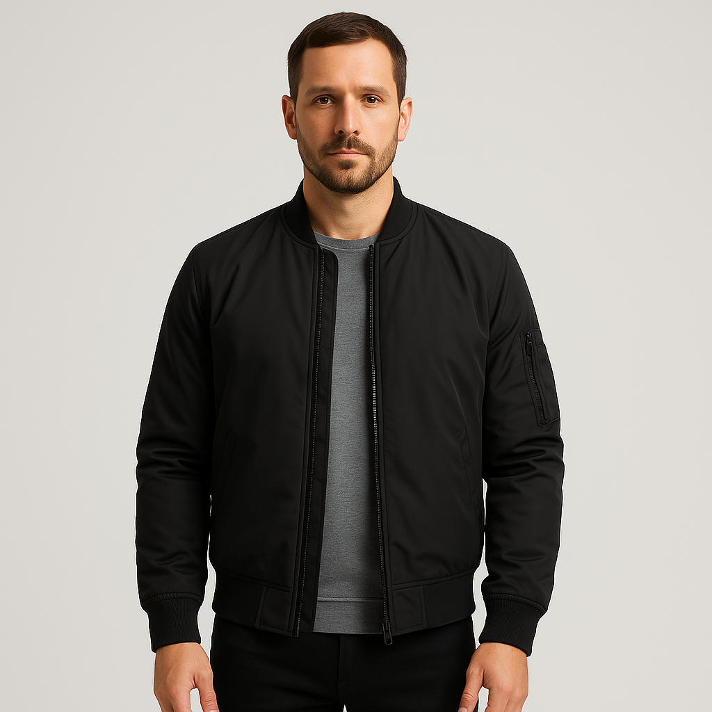 Lightweight Mens Summer Bomber Jacket - OutfitLondon