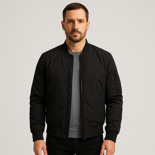Lightweight Mens Summer Bomber Jacket - OutfitLondon