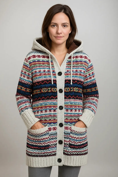 Cozy Oversized Knit Cardigan - OutfitLondon