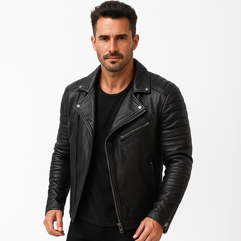 Men's Water Resistant Padded Zip Jacket - OutfitLondon