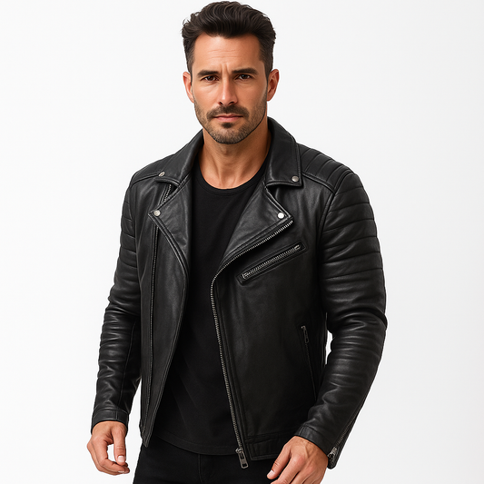 Men's Water Resistant Padded Zip Jacket - OutfitLondon
