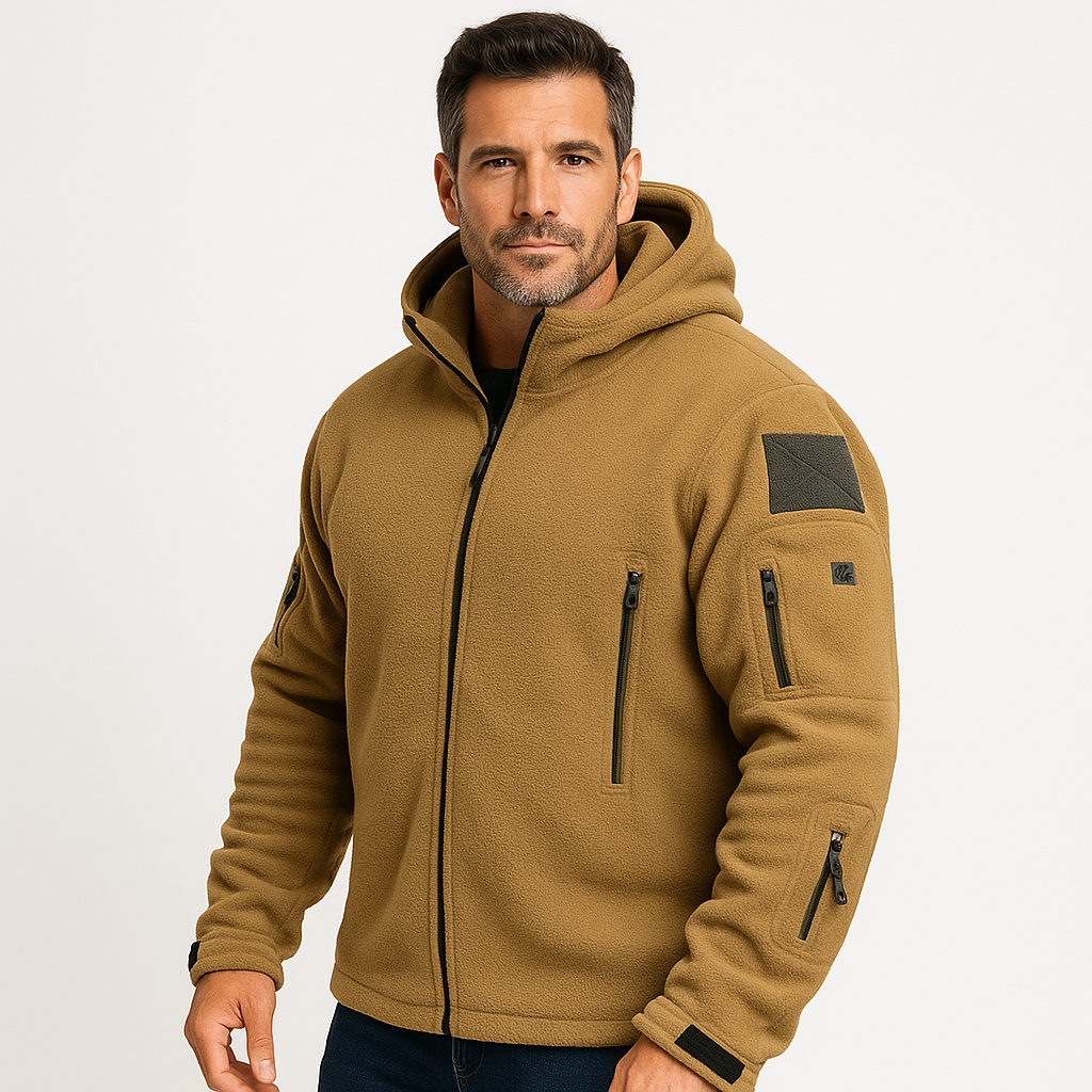 Waterproof Men's Zip Up Hoodie Jacket - OutfitLondon
