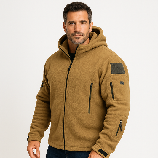 Waterproof Men's Zip Up Hoodie Jacket - OutfitLondon