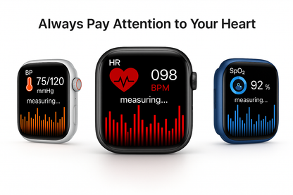 Waterproof Fitness Watch with HD AMOLED Screen