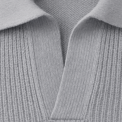 Classic Fit Polo Neck Sweater