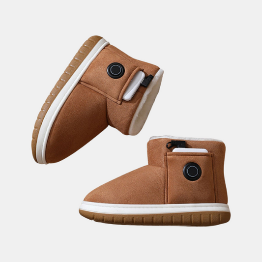 Cozy Electric Slipper Shoes for Warm Indoors - OutfitLondon