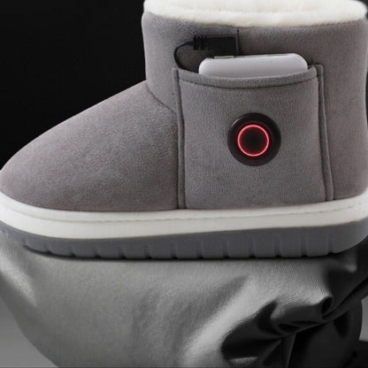 Cozy Electric Slipper Shoes for Warm Indoors