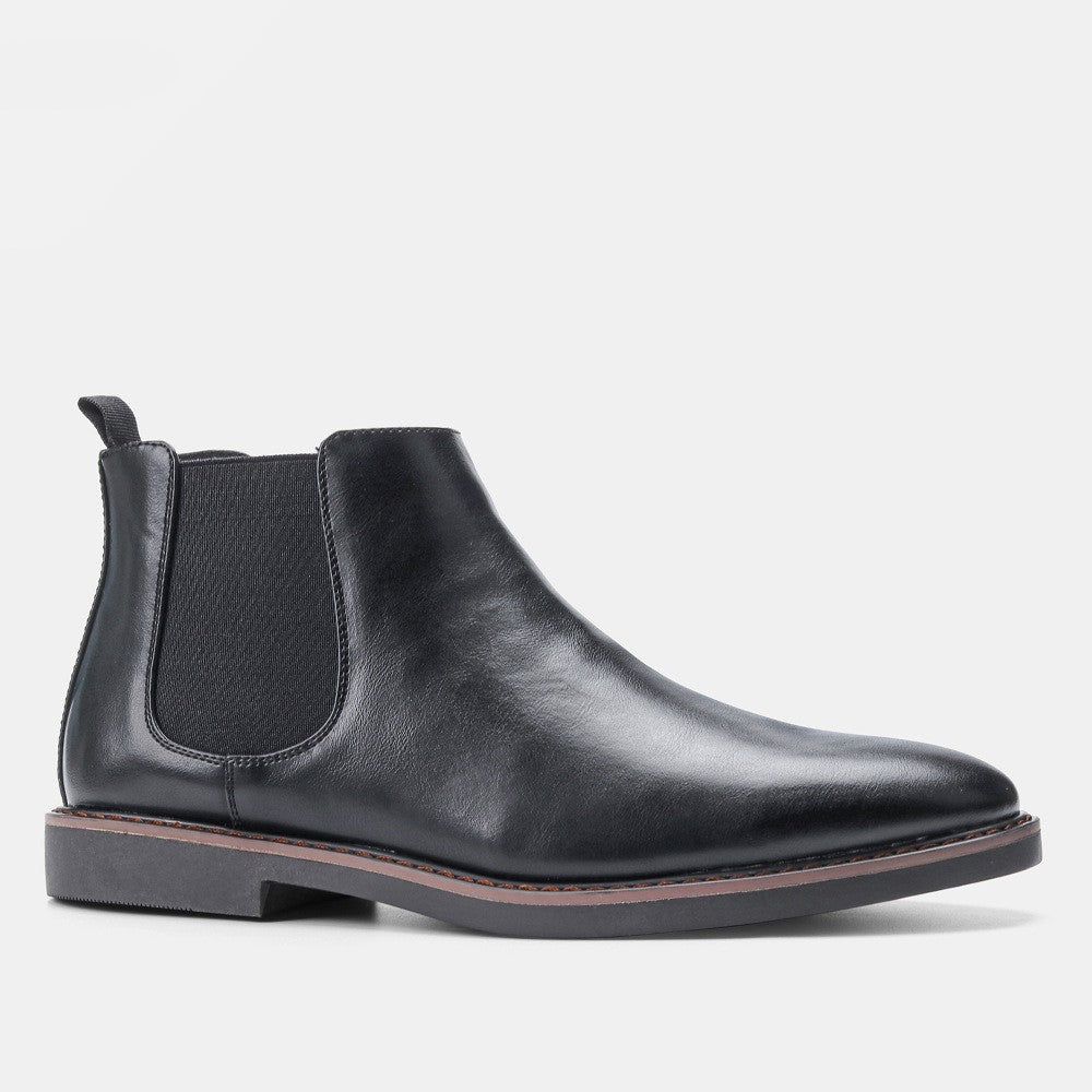 Smart Men's Leather Ankle Boots