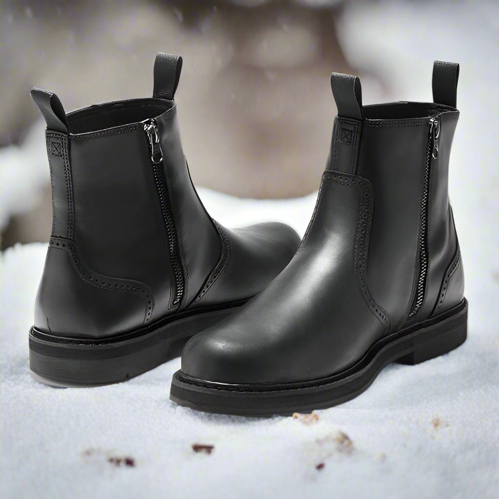 Comfortable Suede Chelsea Ankle Boots