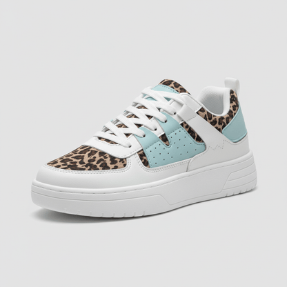 Fashionable High Top Sneakers with Thick Sole