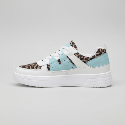 Fashionable High Top Sneakers with Thick Sole