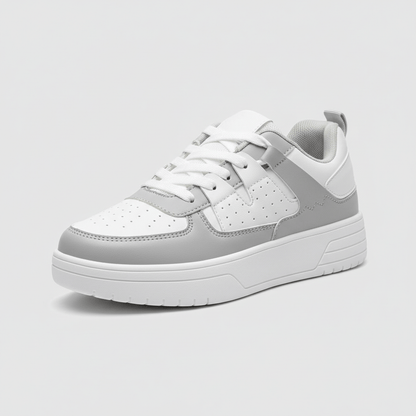 Fashionable High Top Sneakers with Thick Sole