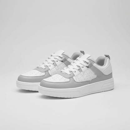 Fashionable High Top Sneakers with Thick Sole