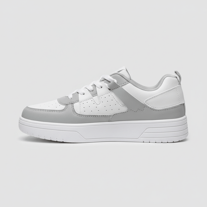 Fashionable High Top Sneakers with Thick Sole