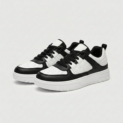 Fashionable High Top Sneakers with Thick Sole