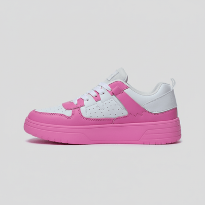 Fashionable High Top Sneakers with Thick Sole
