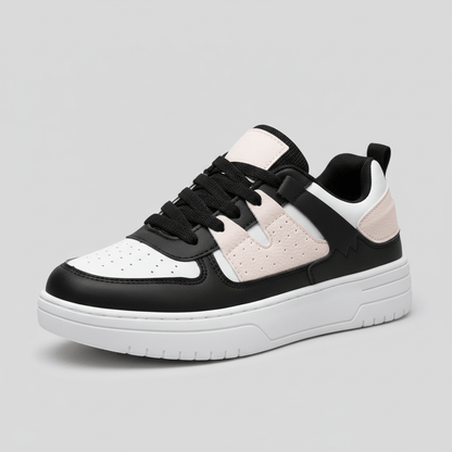Fashionable High Top Sneakers with Thick Sole