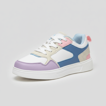 Fashionable High Top Sneakers with Thick Sole