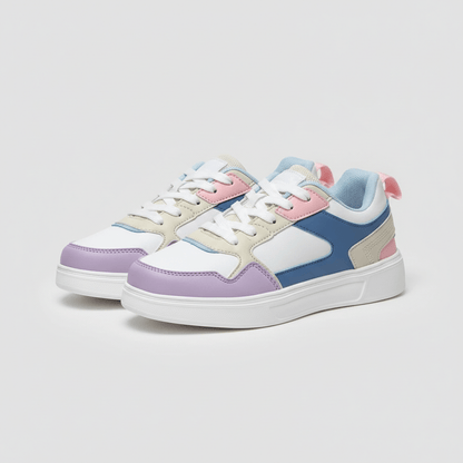 Fashionable High Top Sneakers with Thick Sole