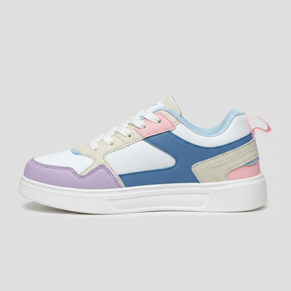 Fashionable High Top Sneakers with Thick Sole