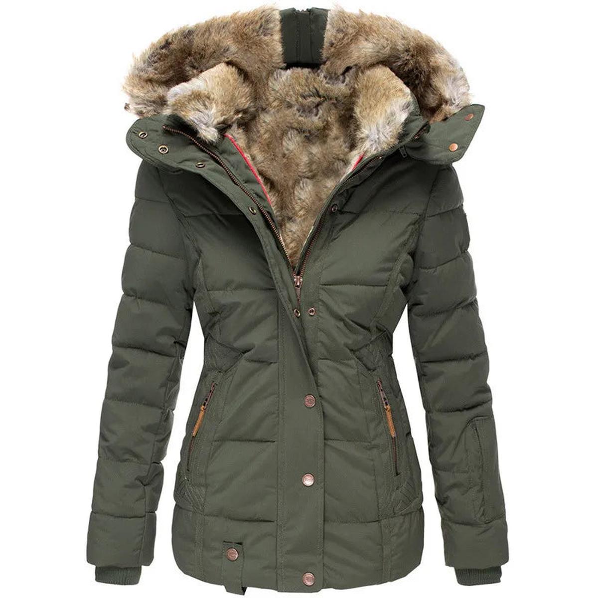 Stylish Waterproof Snow Jacket With Insulated Design - OutfitLondon