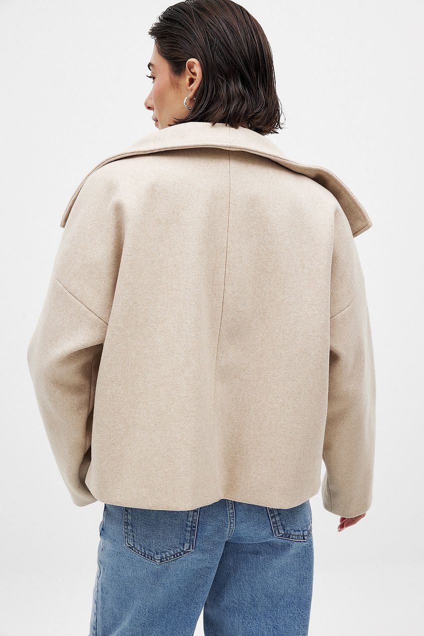 Elegant Classic Double-Breasted Ladies Jacket