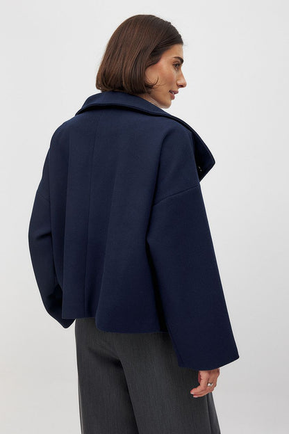 Elegant Classic Double-Breasted Ladies Jacket