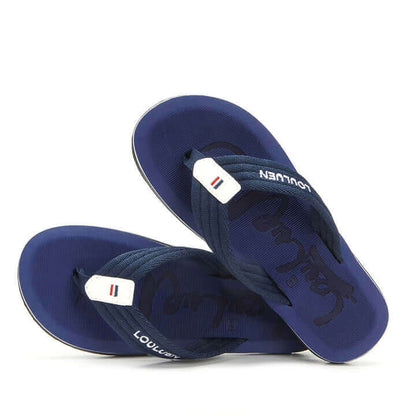 Relaxing Breathable Summer Flip Flops Blue