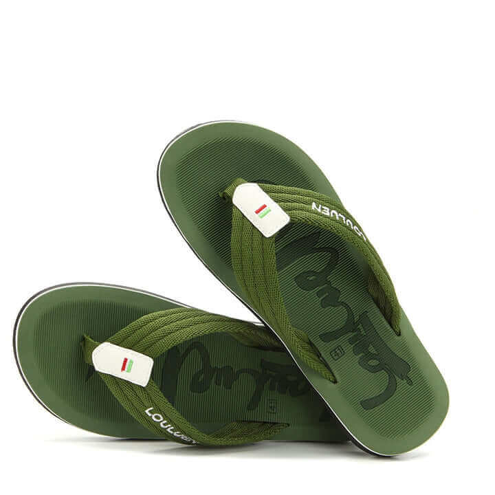 Relaxing Breathable Summer Flip Flop Sandals Green