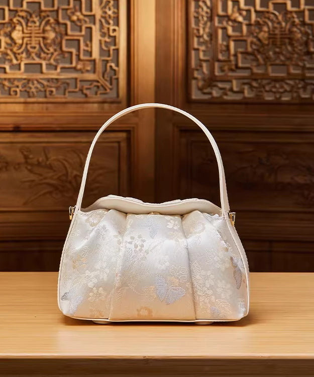 Women's Beige Cotton Tote Bag - OutfitLondon
