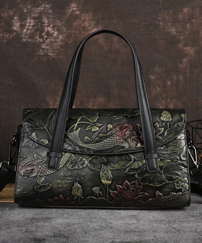 Women's Gold Calf Leather Crossbody Tote Bag Secure Zipper - OutfitLondon