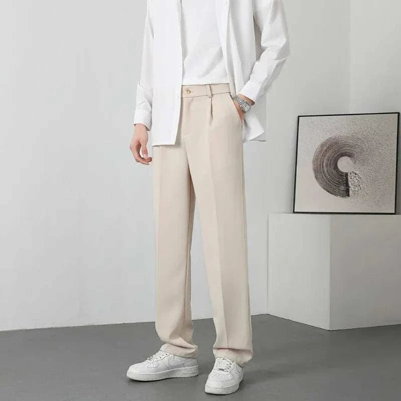 Comfortable Straight Leg Chino Pants