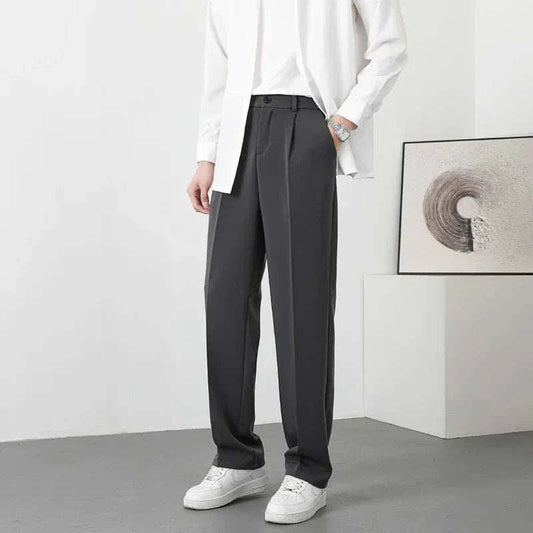 Comfortable Straight Leg Chino Pants - OutfitLondon